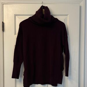 French Connection Women's Turtleneck Sweater - Deep Purple